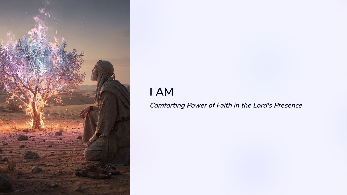Front of the "I AM..." devotional card